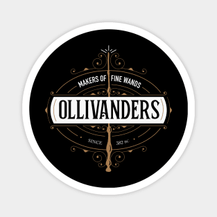 ollivanders wand shop Magnet